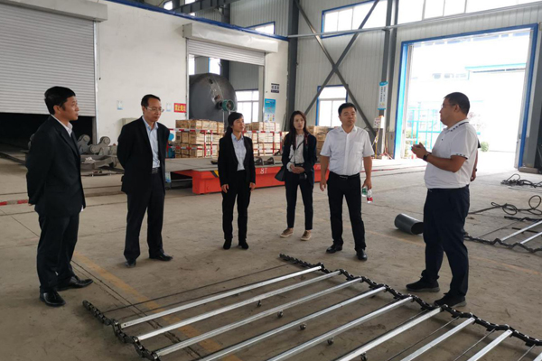 陕西航天建设集团有限公司总经理、党委副书记谢明娟率队赴辽宁Kaiyun环保产业集团开展考察调研工作